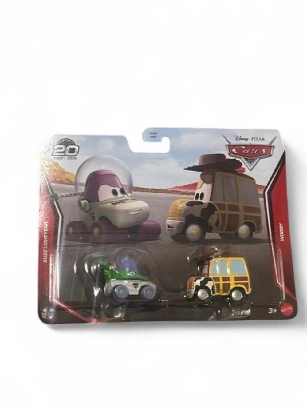 Disney Cars Figure 2-Pack – Buzz & Woody